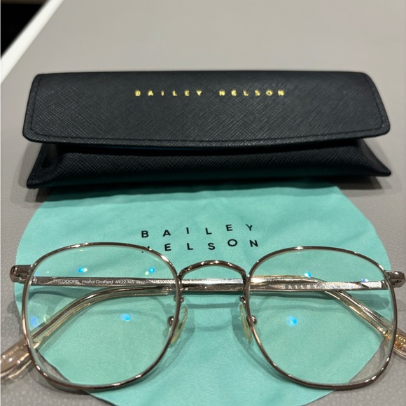 Bailey Nelson Theodore Rose Gold Glasses - Picture 2 of 3